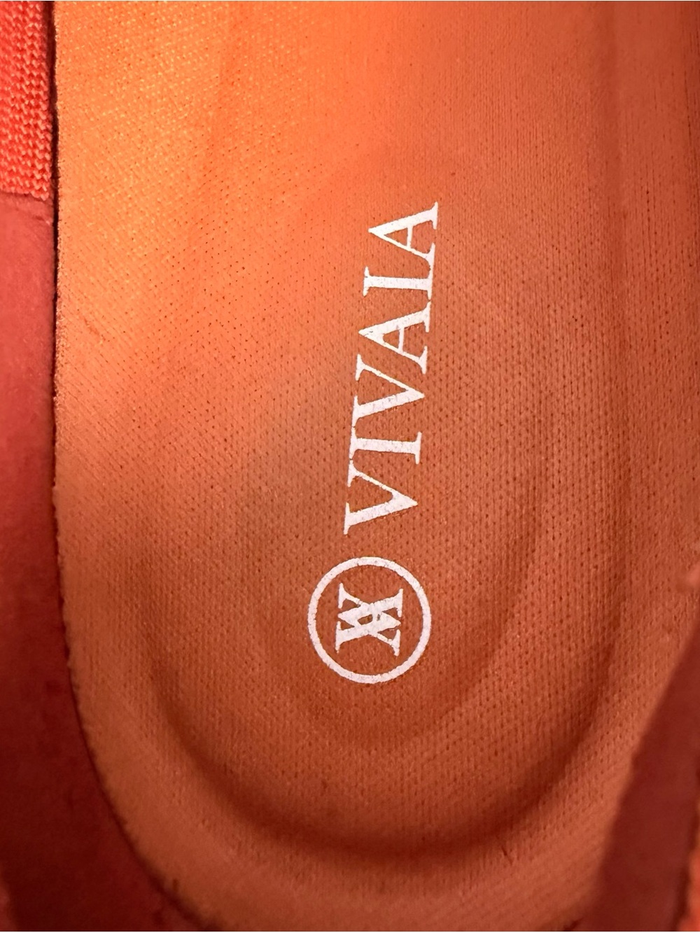 VIVAIA Margot 2.0 Square-Toe V-Cut Flats Orange Size 37.5 - Picture 8 of 11